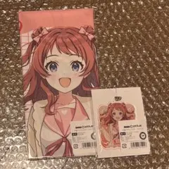 DMMスクラッチ 学マス　C賞 A3布ポスター　D賞　花海咲季　アクキー