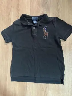 ラルフローレン5T 黒色ポロシャツ　115㎝相当