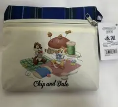 ディズニー　チップとデールのエコバッグ ボストンバッグ