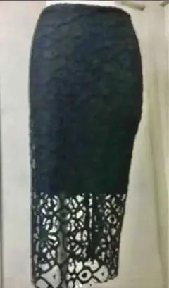 ZARA レーススカート　ブラック　キレイめ　オケージョン　XS