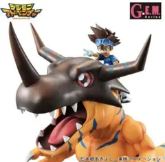 G.E.M.シリーズ　デジモンアドベンチャー　グレイモン＆八神太一