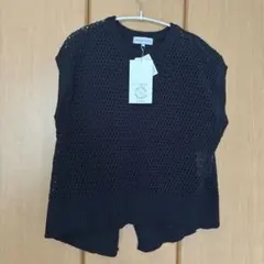 新品 SEASON REASON 透かし編み ベスト Mサイズ　値下げ