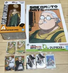 サカモトデイズ　SAKAMOTO DAYS 坂本太郎フィギュア　クリアポスター