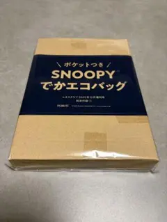 最終値下げ☆【付録】レタスクラブ SNOOPYでかエコバッグ