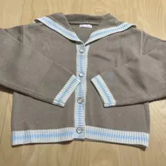 ジェニィラブ　襟付きカーディガン