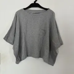 dahl'ia ダリア ポケットTシャツ グレーのサムネイル