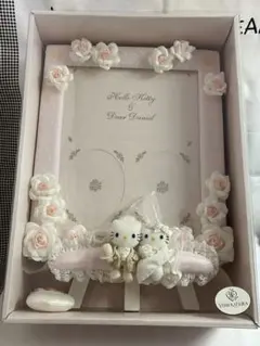 キティ　桂由美コラボ　ハローキティフォトフレーム　ウェディング　サンリオ