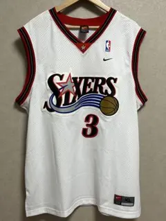 08M112◯ 90s Champion シクサーズ ゲームシャツ アイバーソン 08M112◯ 90s Champion シクサーズ ゲームシャツ アイバーソン