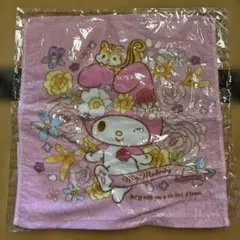 My Melody 40周年 マイメロディ ハンドタオル 34cm x 35cmのサムネイル