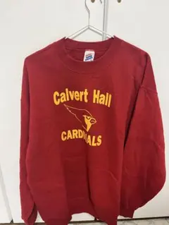 Calvert Hall Cardinals スウェットシャツ Lサイズ 赤