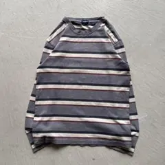 OLD UNIQLO 細ボーダー ロンT 00s Y2K アーカイブ グランジ - メルカリ