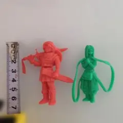 ドラゴンクエスト Ⅳ 消しゴム 食玩版 勇者 男 女 天空装備 ドラクエ