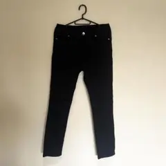【CLOSSHI】ブラック スキニーデニム Lサイズ 美品