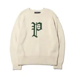 POLO RALPHLAUREN ラルフローレン Pロゴ レターマン セーター