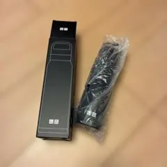 UNIQLO 炭酸対応 ステンレスボトル ブラックのサムネイル