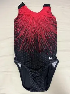 GK体操用レオタード　赤黒 AM