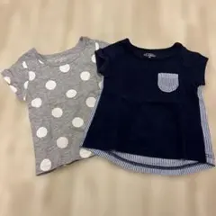 Tシャツ 2枚セット 90cmのサムネイル