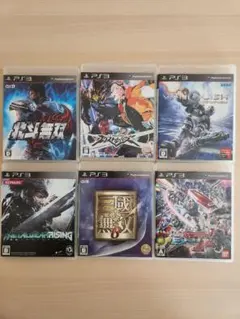 PS3 ソフト 6点セット ジャンク品