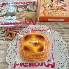 mellojoy メロジョイ　トーストつみつみ　ゴールデンキャラメル　パウダー付 メロジョイ mellojoy スクイーズ つみつみトーストゴールデン