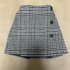 next チェック柄スカート 120cmのサムネイル