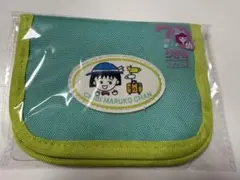 3COINS りぼん70th 二つ折り財布 ちびまる子ちゃん　まる子