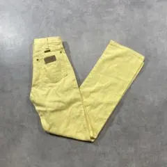 80s USA製 Wrangler カラーデニム パンツ SCOVILLジップのサムネイル