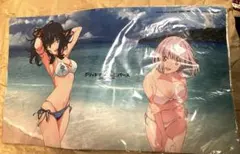 グリッドマンユニバース 描き下ろしラバーマット 六花 アカネ 水着