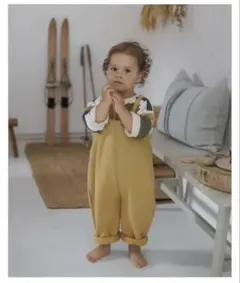 オーガニックズー　ロンパース　オーバーオール　サロペット　キッズ　子供服　ベビー