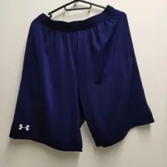 ハーフパンツ　ネイビー　アンダーアーマー　MD