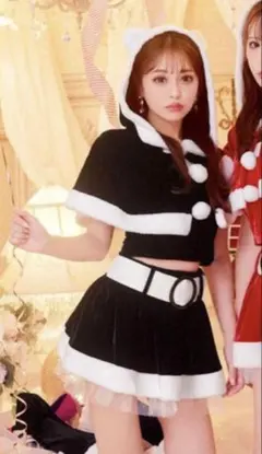 ☆早い者勝ち☆ ブラックサンタ　コスプレセット