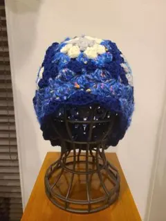 グラニースクエアデザイン ニット帽