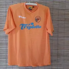 Caber✨A.C. トリプレッタシャツ✨オレンジ✨L✨