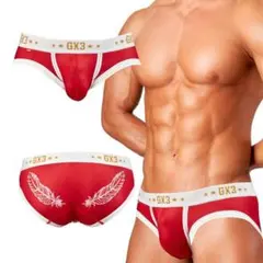 本日限定特価　新品未使用　GX3 WESTERN バックプリント ブリーフ L