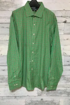 Polo by Ralph Lauren ポロ ラルフ チェック柄 ロングシャツ