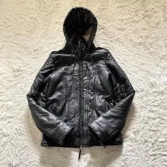 14th Addictionレザージャケットフード付きy2kグランジお兄系 14th Addictionレザージャケットフード付きy2kグランジお兄系 - メルカリ