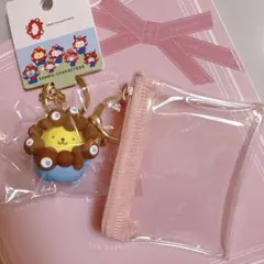 ポムポムプリン　パステルカラーキーホルダー