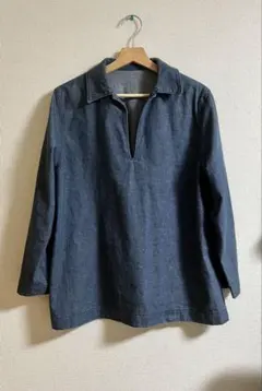 Paul Smith ヘリンボーン ワークシャツ プルオーバー デニム風 - メルカリ