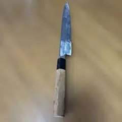 竹割包丁 120mm 胴金付 竹細工 安来鋼青紙 青紙 手打ち 土佐刃物