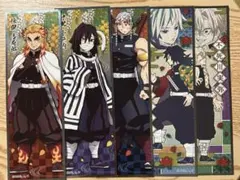 鬼滅の刃 ロングステッカーガム ステッカー 5枚セット