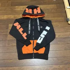 SPACE OPERA キッズ パーカー 150cm ブラック オレンジ