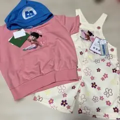 モンスターズインク　ディズニー　ブー　　サロペット　100 新品