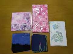 ガーゼ手拭い ハンカチ 5枚セットのサムネイル