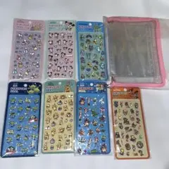 ま*ゆ様 ディズニー　ぷくぷくシール　7種　シール帳付き