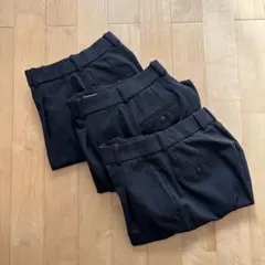 ユニクロ UNIQLO タックワイドパンツ（丈長め76cm） Sサイズ