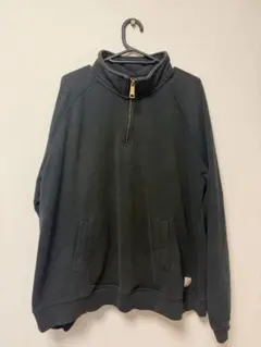 Carhartt カーハート　ハーフジップ スウェット ブラック　90'sのサムネイル