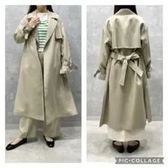 新品タグ付き 26,400円 グリーンレーベルリラクシング トレンチ コート