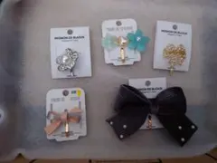 ✨MIGNON DE BIJOUX ヘアクリップ5個セット②