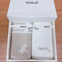 【新品未使用】アニエスベー♡フェイスタオルセット♡のサムネイル