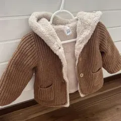 GAP フード付きニットアウター