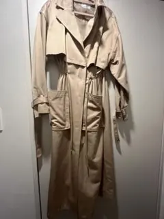 EGOIST ベージュ ロングトレンチコート